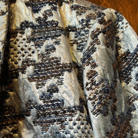 Vintage Metallic houndstooth Coat - Picture 4 of 8